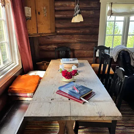 Norwegian Idyll - Authentic In A Log *